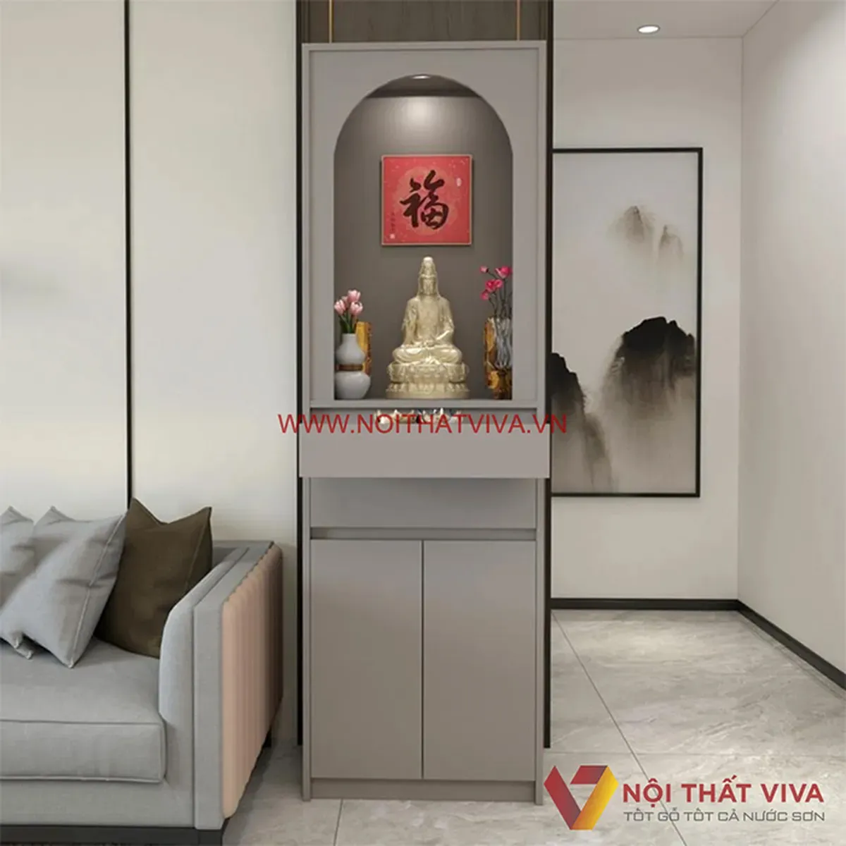 Tủ Thờ Gỗ Công Nghiệp Tủ Thờ Gỗ Công Nghiệp