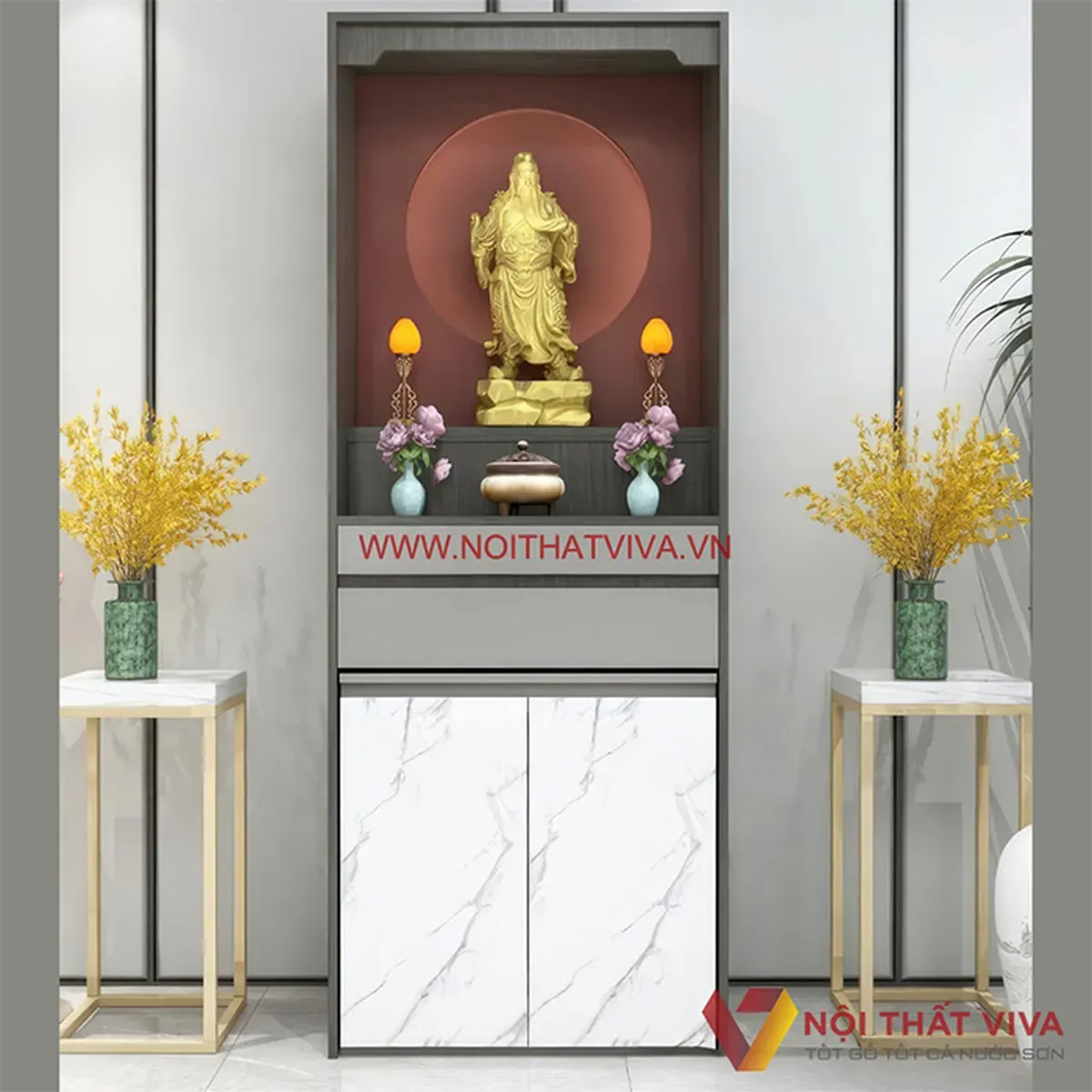 Tủ Thờ Gỗ Công Nghiệp Tủ Thờ Gỗ Công Nghiệp