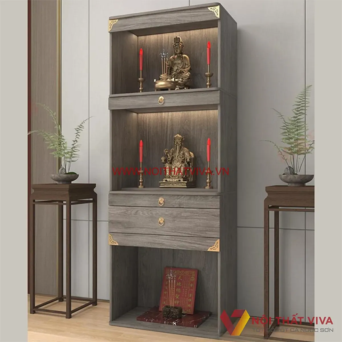 Tủ Thờ Gỗ Công Nghiệp Tủ Thờ Gỗ Công Nghiệp