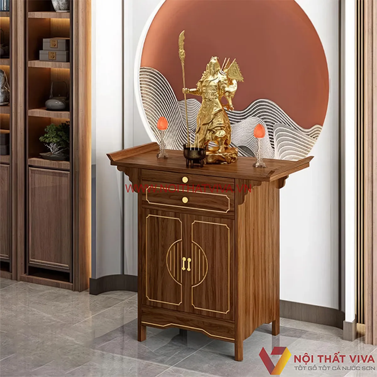 Tủ Thờ Gỗ Công Nghiệp Tủ Thờ Gỗ Công Nghiệp