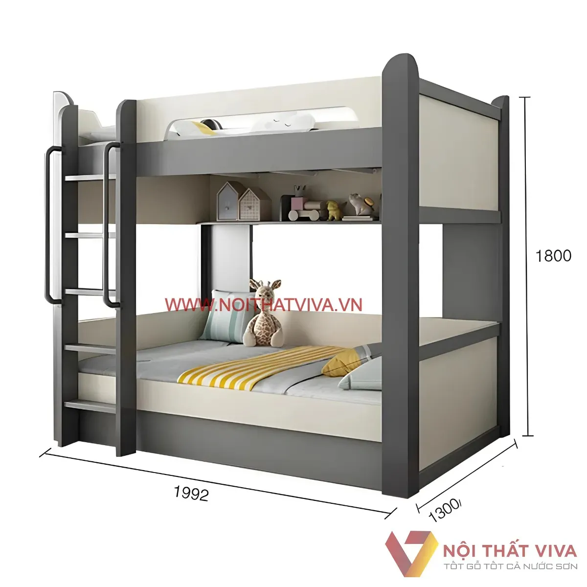 Tư vấn kích thước giường tầng trẻ em tiêu chuẩn, khoa học & an toàn  Tư vấn kích thước giường tầng trẻ em tiêu chuẩn, khoa học & an toàn