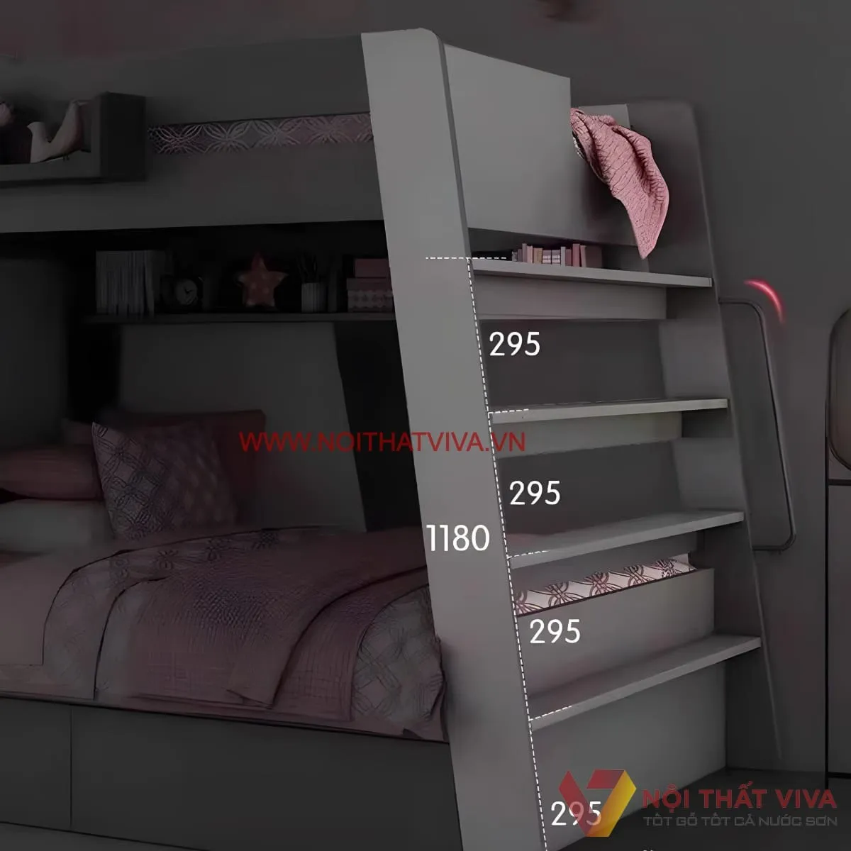 Tư vấn kích thước giường tầng trẻ em tiêu chuẩn, khoa học & an toàn  Tư vấn kích thước giường tầng trẻ em tiêu chuẩn, khoa học & an toàn