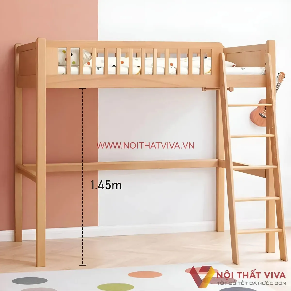 Tư vấn kích thước giường tầng trẻ em tiêu chuẩn, khoa học & an toàn  Tư vấn kích thước giường tầng trẻ em tiêu chuẩn, khoa học & an toàn