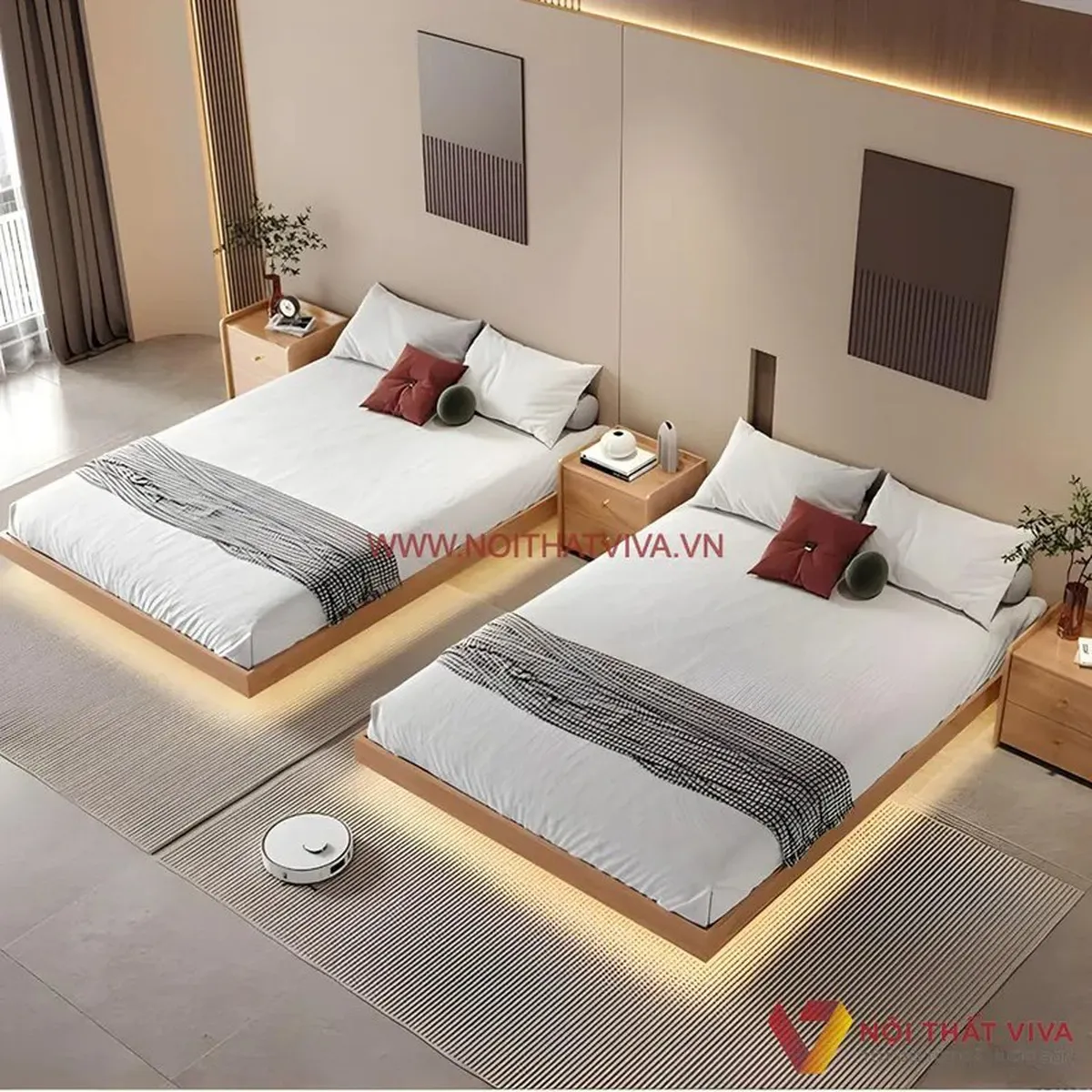 Ưng Ý TOP Giường Ngủ Thấp Cận Sàn Bắt Trend Nội Thất Phong Cách Nhật Ưng Ý TOP Giường Ngủ Thấp Cận Sàn Bắt Trend Nội Thất Phong Cách Nhật
