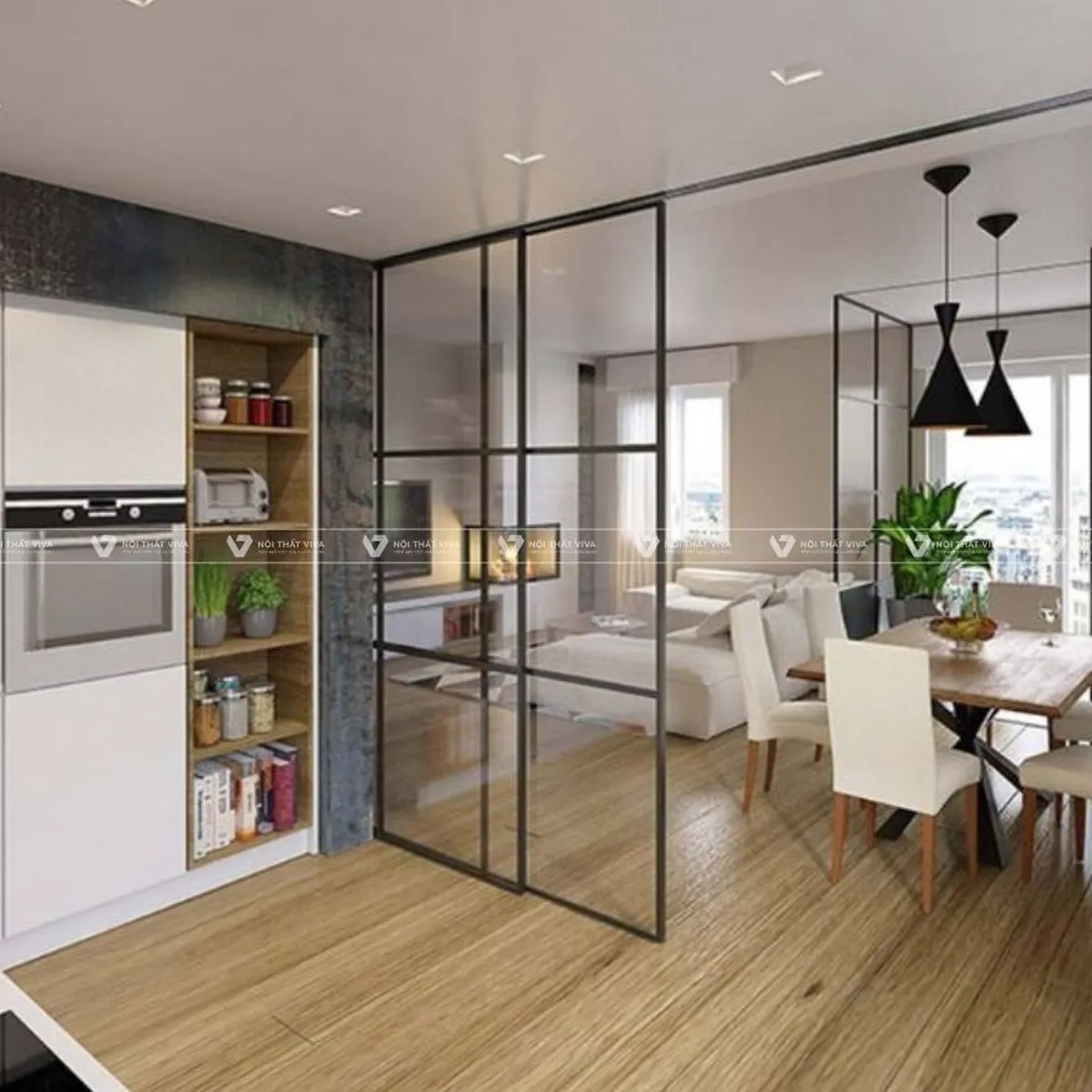 Vách kính ngăn phòng khách là gì? Ưu nhược điểm và cách lựa chọn phù hợp Vách kính ngăn phòng khách là gì? Ưu nhược điểm và cách lựa chọn phù hợp