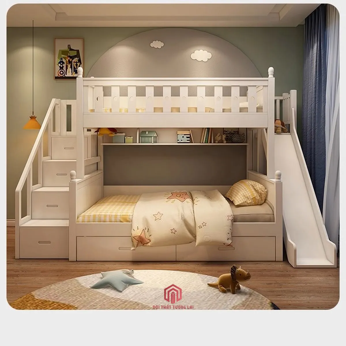 Vì sao giường tầng có cầu trượt lại gây sốt? Tổng hợp mẫu đẹp nhất Vì sao giường tầng có cầu trượt lại gây sốt? Tổng hợp mẫu đẹp nhất