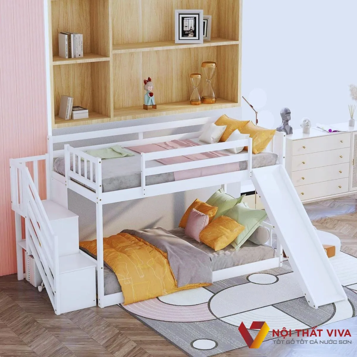 Vì sao giường tầng có cầu trượt lại gây sốt? Tổng hợp mẫu đẹp nhất Vì sao giường tầng có cầu trượt lại gây sốt? Tổng hợp mẫu đẹp nhất