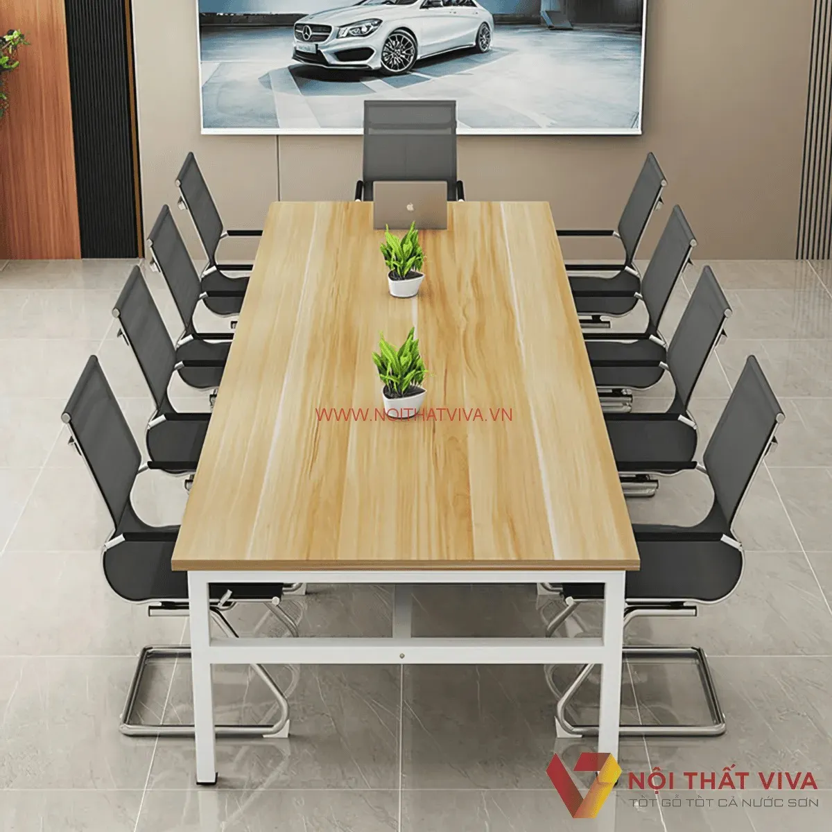 Bàn Họp Gỗ Công Nghiệp