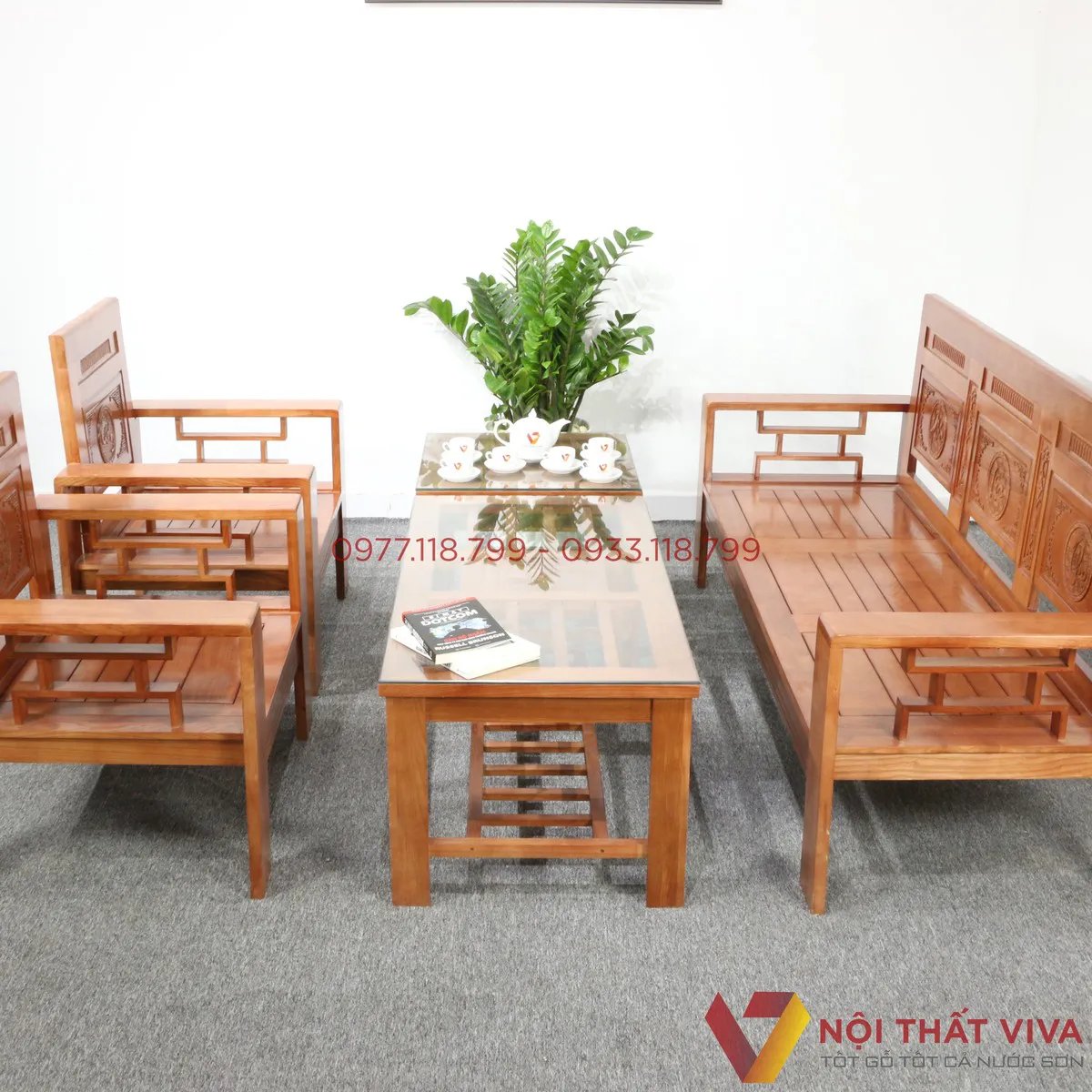 bàn ghế gỗ phòng khách