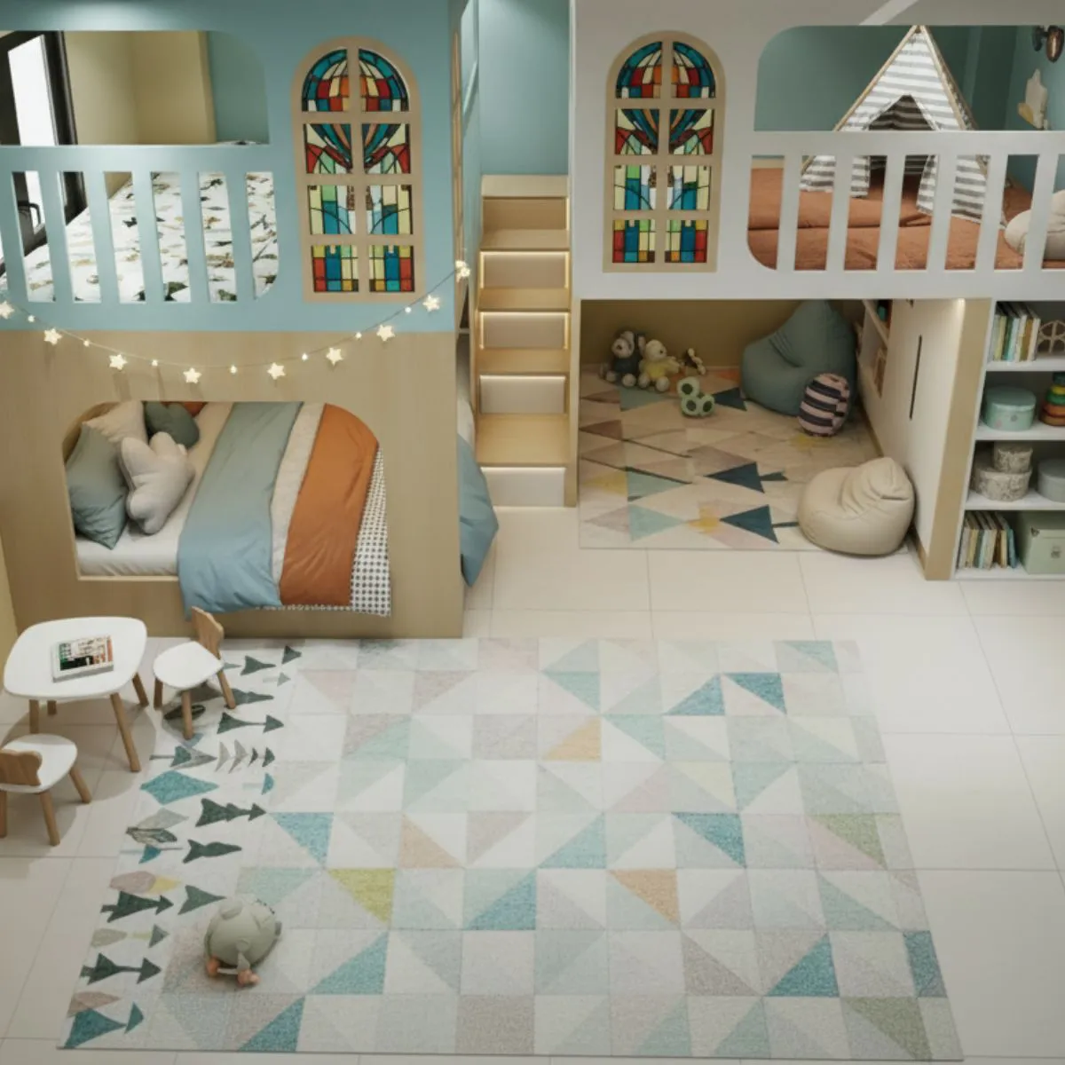 Tổng Hợp Mẫu Giường Tầng Trẻ Em Đẹp Gi&aacute; Rẻ, Giường Tầng Cho B&eacute; Trai, B&eacute; G&aacute;i 