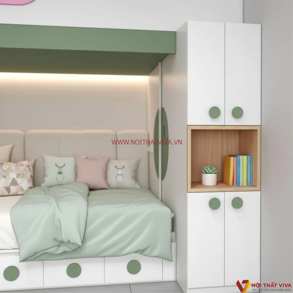 Tổng Hợp Mẫu Giường Tầng Trẻ Em Đẹp Gi&aacute; Rẻ, Giường Tầng Cho B&eacute; Trai, B&eacute; G&aacute;i 