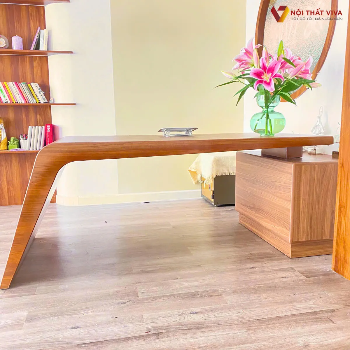 Bàn Làm Việc Gỗ Tự Nhiên