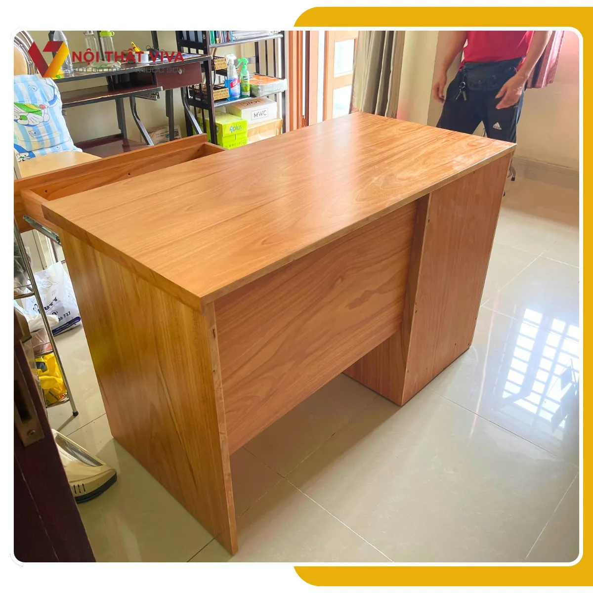 Bàn Làm Việc Gỗ Tự Nhiên