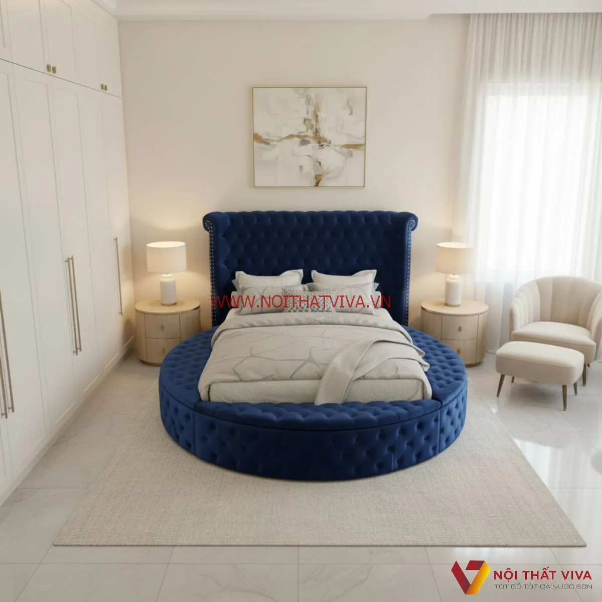 Giường Tr&ograve;n