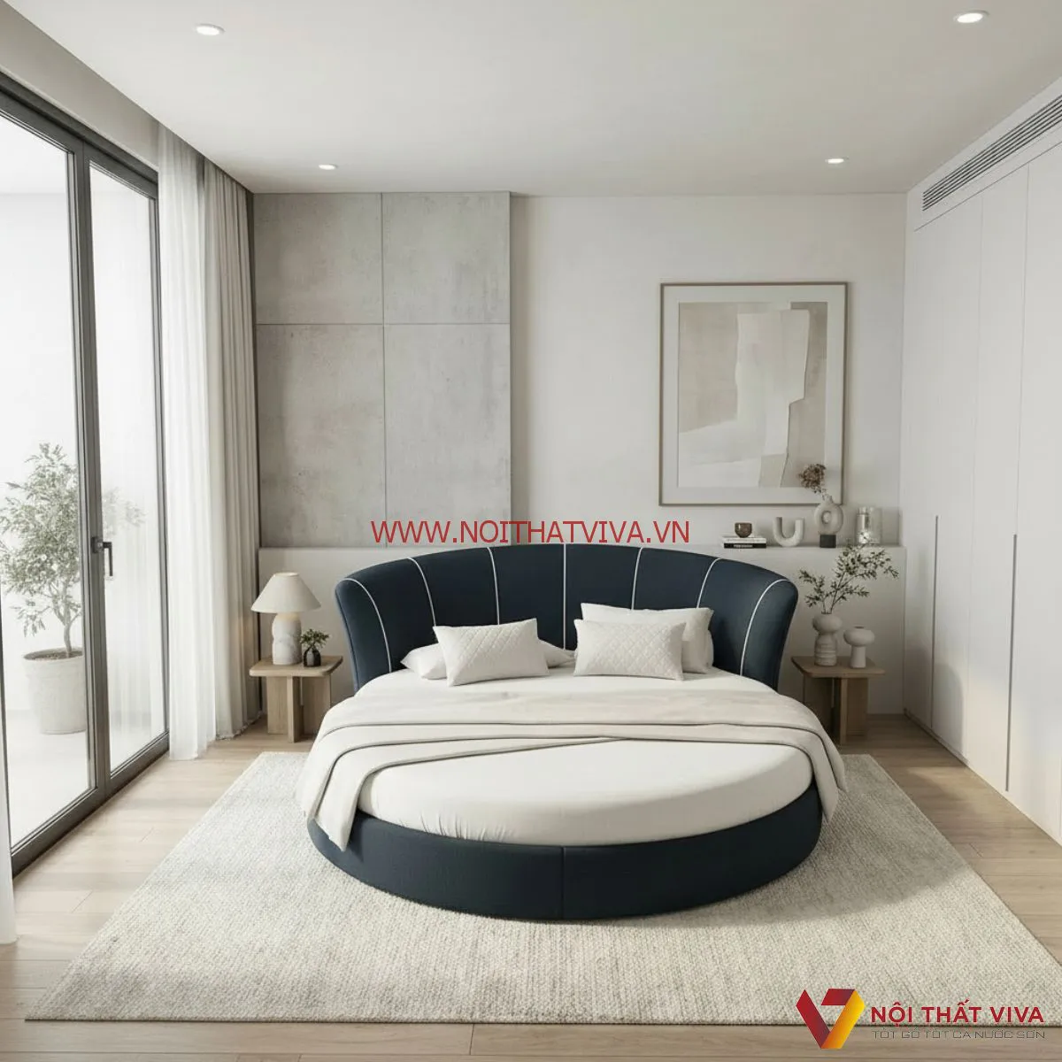 Giường Tr&ograve;n