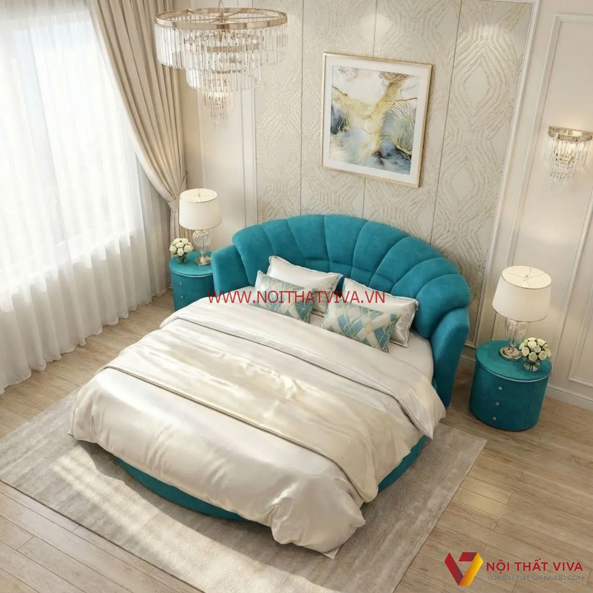 Giường Tr&ograve;n