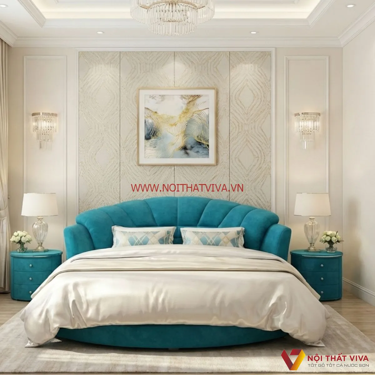 Giường Tr&ograve;n