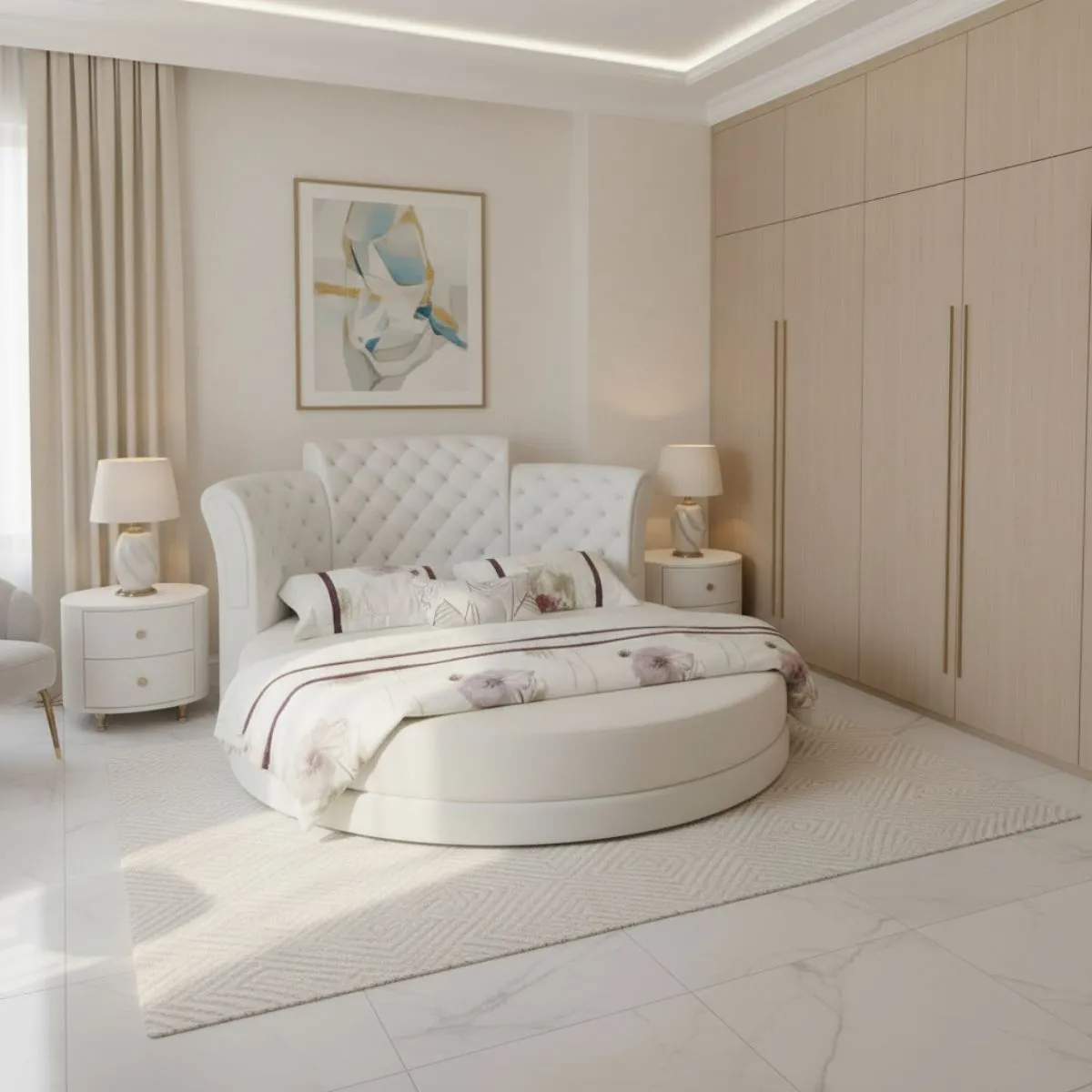 Giường Tr&ograve;n