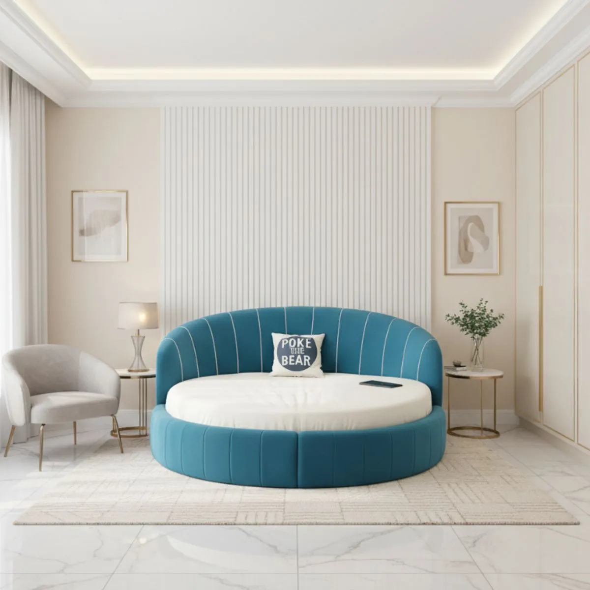 Giường Tr&ograve;n