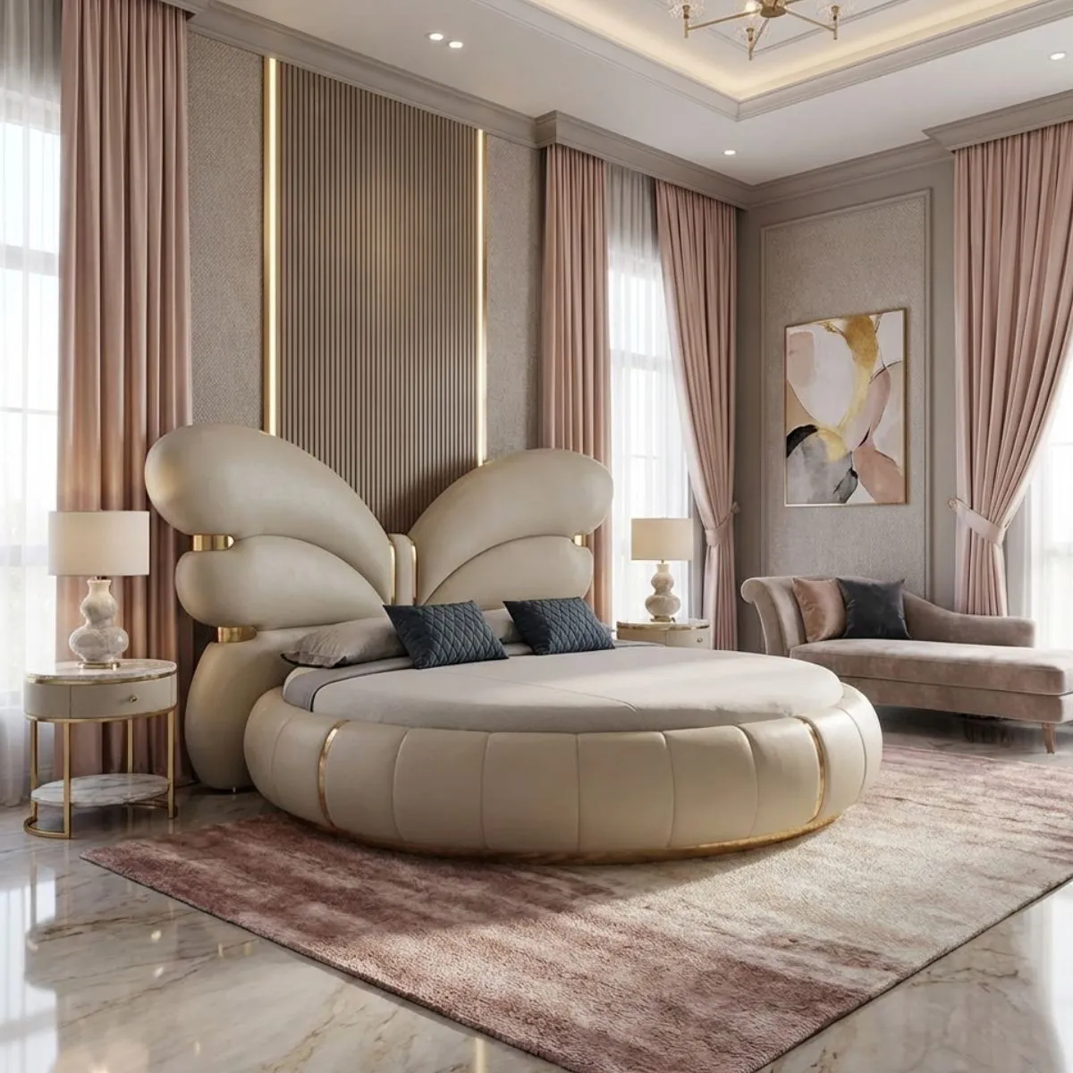 Giường Tr&ograve;n