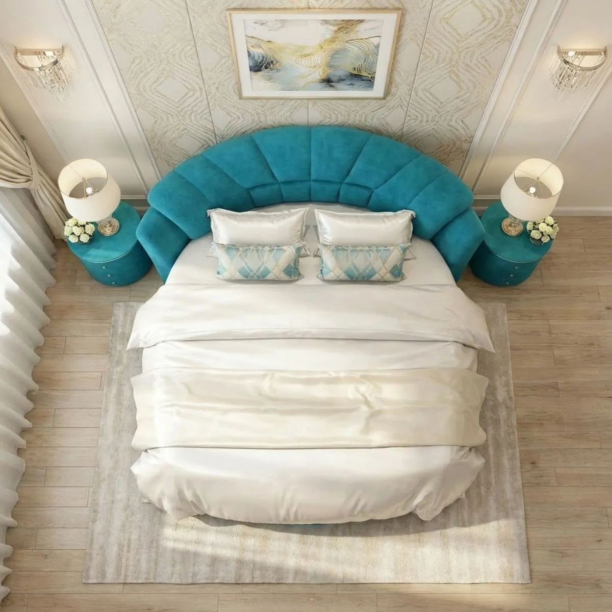 Giường Tr&ograve;n