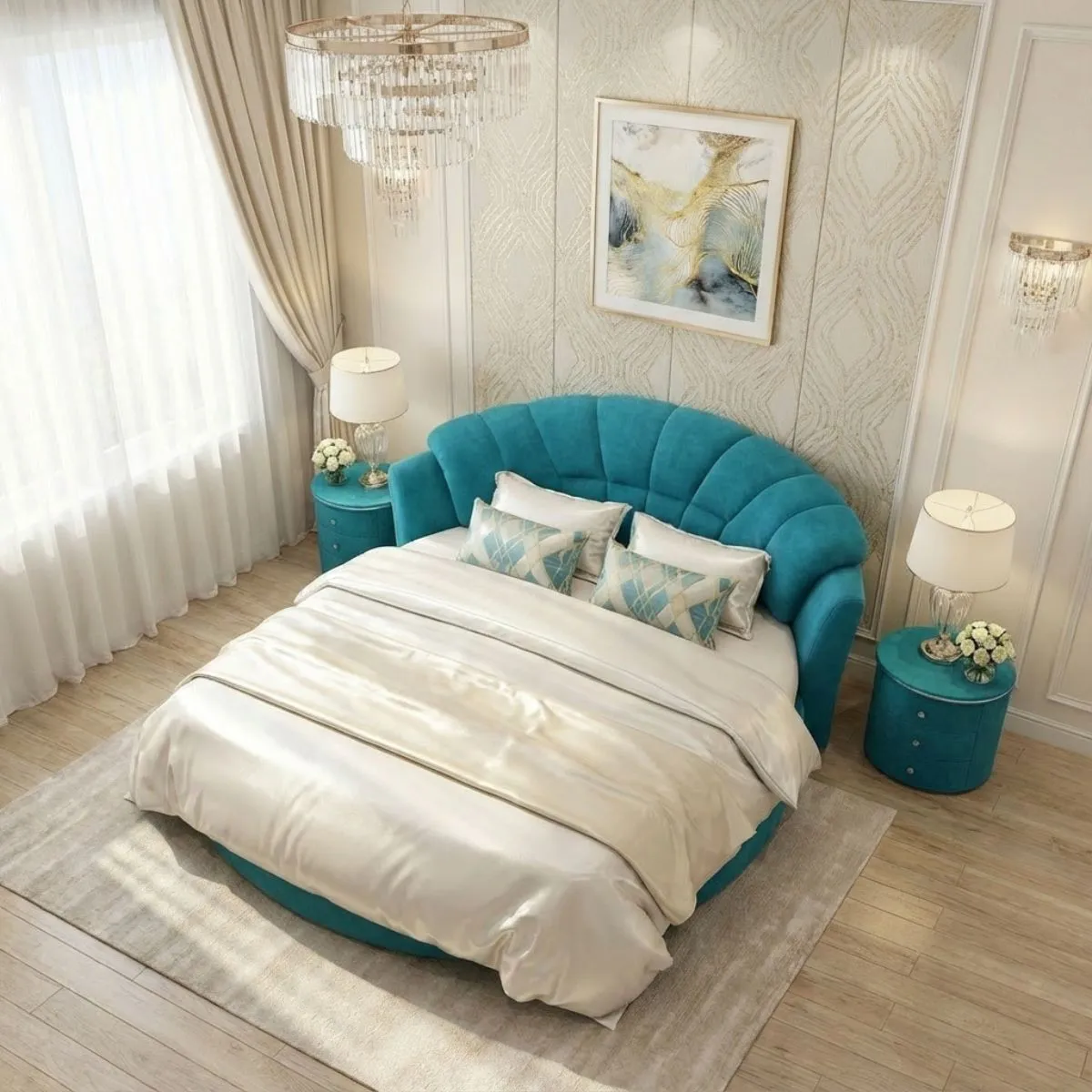 Giường Tr&ograve;n