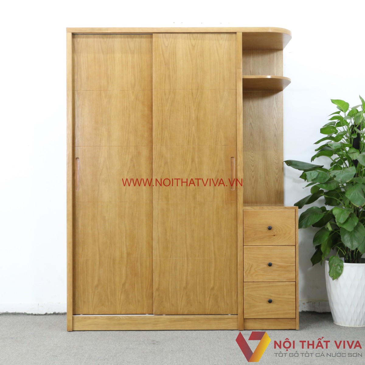 Điều gì giúp tủ áo gỗ Sồi Mỹ chinh phục người dùng Việt?