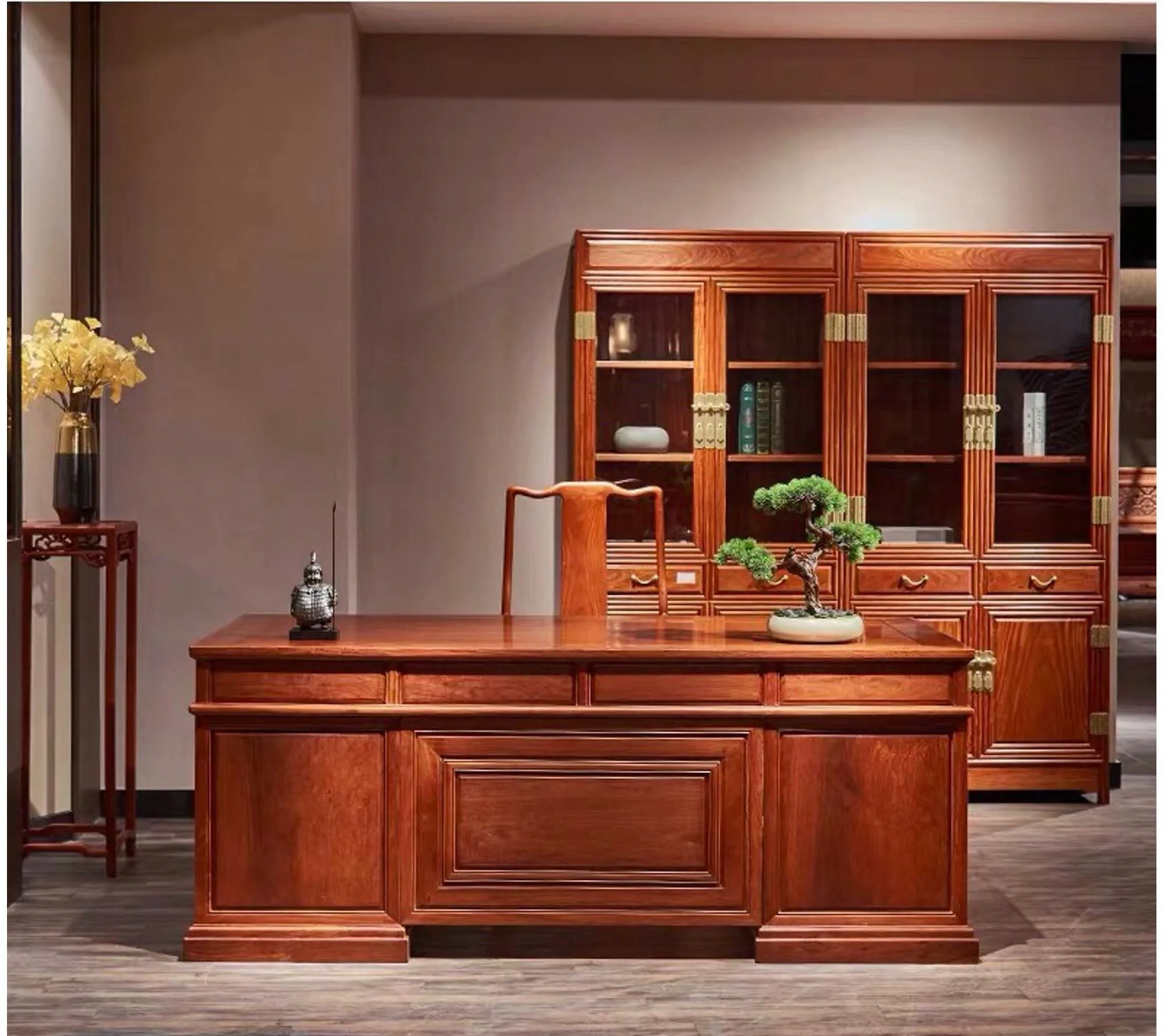 Bàn Làm Việc Gỗ Tự Nhiên