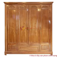 Tủ Quần Áo Xoan Đào 4 Cánh Đẹp Giá Rẻ Tủ Quần Áo Xoan Đào 4 Cánh Đẹp Giá Rẻ
