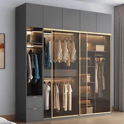 Tủ Cánh Kính Lùa Khung Gỗ MDF Thiết Kế Chắc Chắn Bền Đẹp Tủ Cánh Kính Lùa Khung Gỗ MDF Thiết Kế Chắc Chắn Bền Đẹp