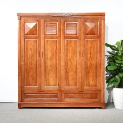 Tủ Quần Áo Cao Cấp 4 Cánh Gỗ Hương Đá Đẹp Giá Rẻ