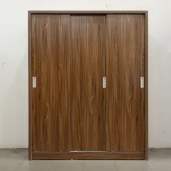 Tủ Quần Áo MDF 1m6x2m Cửa Lùa Melamine Màu Óc Chó Hiện Đại Tủ Quần Áo MDF 1m6x2m Cửa Lùa Melamine Màu Óc Chó Hiện Đại