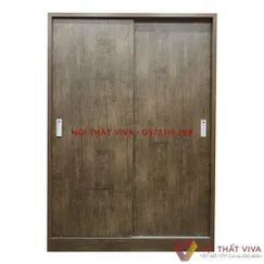Tủ Quần Áo Cửa Lùa 1m4 Gỗ MDF Phủ Melamine Màu Mun Tủ Quần Áo Cửa Lùa 1m4 Gỗ MDF Phủ Melamine Màu Mun
