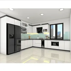 Tủ Bếp Hình Chữ L Mdf Acrylic - Thiết Kế Thông Minh Tối Ưu Không Gian Tủ Bếp Hình Chữ L Mdf Acrylic - Thiết Kế Thông Minh Tối Ưu Không Gian
