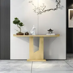 Bàn Console Gỗ Tự Nhiên Thiết Kế Nhỏ Gọn Hiện Đại Bàn Console Gỗ Tự Nhiên Thiết Kế Nhỏ Gọn Hiện Đại