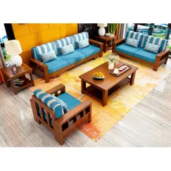 Bàn Ghế Tân Cổ Điển Phòng Khách Kiểu Chữ U Gỗ Sồi Tự Nhiên Giá Tốt Bàn Ghế Tân Cổ Điển Phòng Khách Kiểu Chữ U Gỗ Sồi Tự Nhiên Giá Tốt
