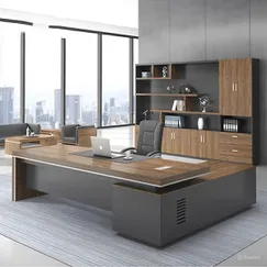Bàn Ghế Giám Đốc Chữ L Gỗ Công Nghiệp Thiết Kế Hiện Đại Bàn Ghế Giám Đốc Chữ L Gỗ Công Nghiệp Thiết Kế Hiện Đại