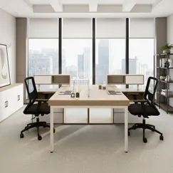 Bàn Làm Việc Cao Cấp Dành Cho 2 Người Giá Rẻ Chất Lượng