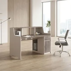 Bàn Làm Việc Nhân Viên Hiện Đại Kiểu Dáng Nhỏ Gọn Chắc Chắn 