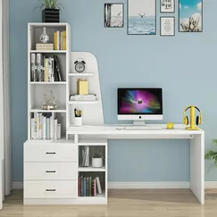 Bàn Làm Việc Kết Hợp Kệ Sách Đa Năng Chất Lượng Bền Bỉ Bàn Làm Việc Kết Hợp Kệ Sách Đa Năng Chất Lượng Bền Bỉ