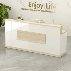 Bàn Lễ Tân Spa Gỗ Công Nghiệp Kiểu Dáng Nhỏ Gọn Giá Rẻ Bàn Lễ Tân Spa Gỗ Công Nghiệp Kiểu Dáng Nhỏ Gọn Giá Rẻ
