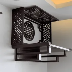 Bàn Thờ Treo Tường 2 Tầng Gỗ Tự Nhiên Chất Lượng Thiết Kế Phong Thuỷ Bàn Thờ Treo Tường 2 Tầng Gỗ Tự Nhiên Chất Lượng Thiết Kế Phong Thuỷ