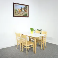 Bộ Bàn Ăn 4 Ghế Mặt Gỉa Đá Vân Đẹp Giá Rẻ Bộ Bàn Ăn 4 Ghế Mặt Gỉa Đá Vân Đẹp Giá Rẻ