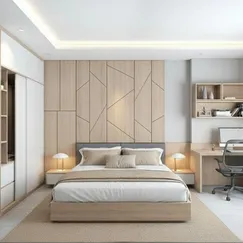 Bộ Giường Tủ Đẹp Kết Hợp Bàn Làm Việc Tiện Ích Giá Ưu Đãi 