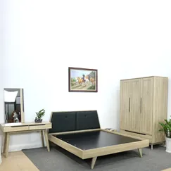Bộ Giường Tủ Phòng Ngủ Cao Cấp Gỗ Công Nghiệp MFC Nhập Khẩu Hiện Đại Bộ Giường Tủ Phòng Ngủ Cao Cấp Gỗ Công Nghiệp MFC Nhập Khẩu Hiện Đại