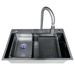 Bồn Rửa Chén 1 Ngăn Lớn Cao Cấp Chất Liệu Inox 304 Phủ Nano Hiện Đại Bồn Rửa Chén 1 Ngăn Lớn Cao Cấp Chất Liệu Inox 304 Phủ Nano Hiện Đại
