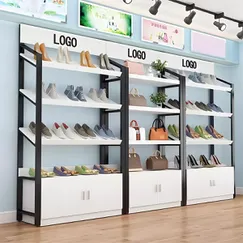 Combo 3 Mẫu Kệ Trưng Bày Giày Dép Chất Liệu Gỗ MDF Melamine Cao Cấp