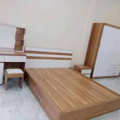 Bộ Combo Phòng Ngủ Màu Sọc Vàng Phối Trắng Giá Rẻ Bộ Combo Phòng Ngủ Màu Sọc Vàng Phối Trắng Giá Rẻ