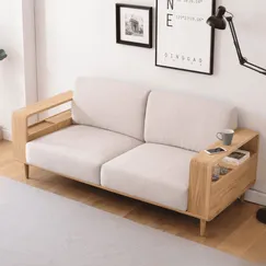 Ghế Sofa Gỗ Sồi Tự Nhiên Có Nệm Thiết Kế Đẹp Hiện Đại Ghế Sofa Gỗ Sồi Tự Nhiên Có Nệm Thiết Kế Đẹp Hiện Đại