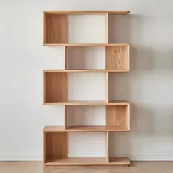 Giá Để Sách Bằng Gỗ Tự Nhiên Thiết Kế Lượn Sóng Phong Cách Hiện Đại Giá Để Sách Bằng Gỗ Tự Nhiên Thiết Kế Lượn Sóng Phong Cách Hiện Đại